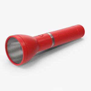 3D Red Flashlight