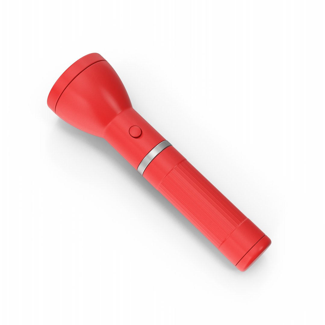 3D Red Flashlight https://p.turbosquid.com/ts-thumb/Dv/qaNObW/G4/redflashlight.c07.2k/png/1658143302/1920x1080/fit_q87/2300a70d4c242968423f7bb52e9ebdb402011d30/redflashlight.c07.2k.jpg