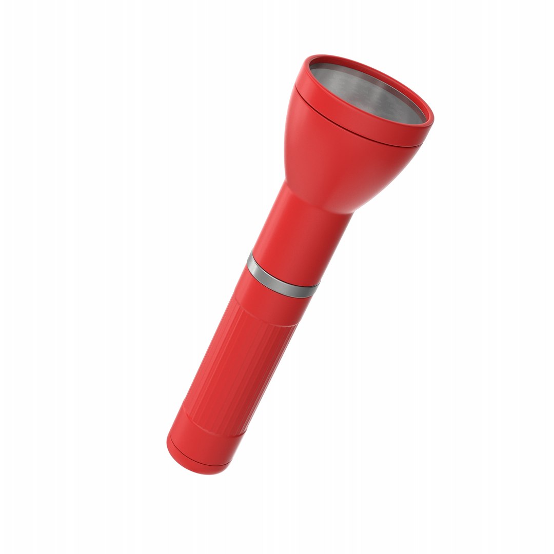 3D Red Flashlight https://p.turbosquid.com/ts-thumb/Dv/qaNObW/lR/redflashlight.n16.2k/png/1658143296/1920x1080/fit_q87/39125488ca85b8321308921a75d05eb256f2875d/redflashlight.n16.2k.jpg