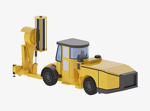 Drill Rig Mining L6 3D model