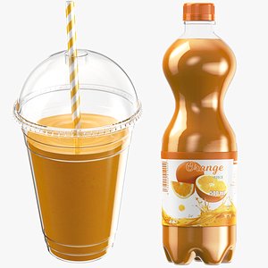 Orange juice Pitcher Broc 3D Model $15 - .3ds .c4d .fbx .obj .max - Free3D