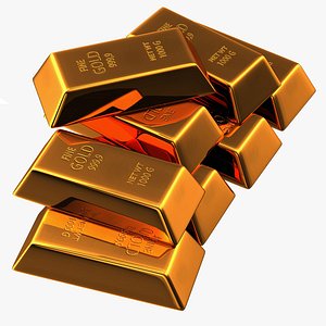 Gold Bar Set 2