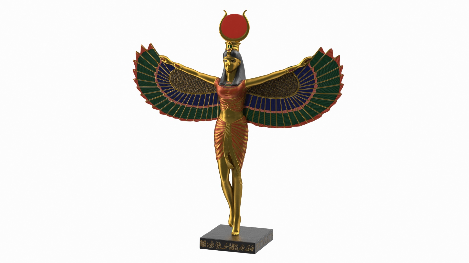 Isis Ancient Egyptian Goddess 3D Model - TurboSquid 1461708