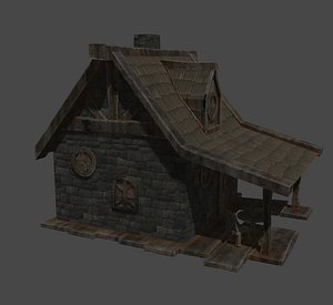 old house model