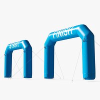 Inflatable Start Finish Arch Game Ready