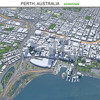 Perth Downtown Australia