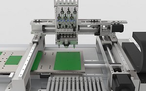 LED High Speed SMT Placement Machine 3D