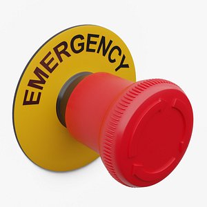 Emergency Stop - Type A 3D model