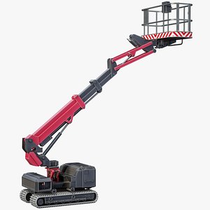 3D Hydraulic Lift Red - Type 1 PBR