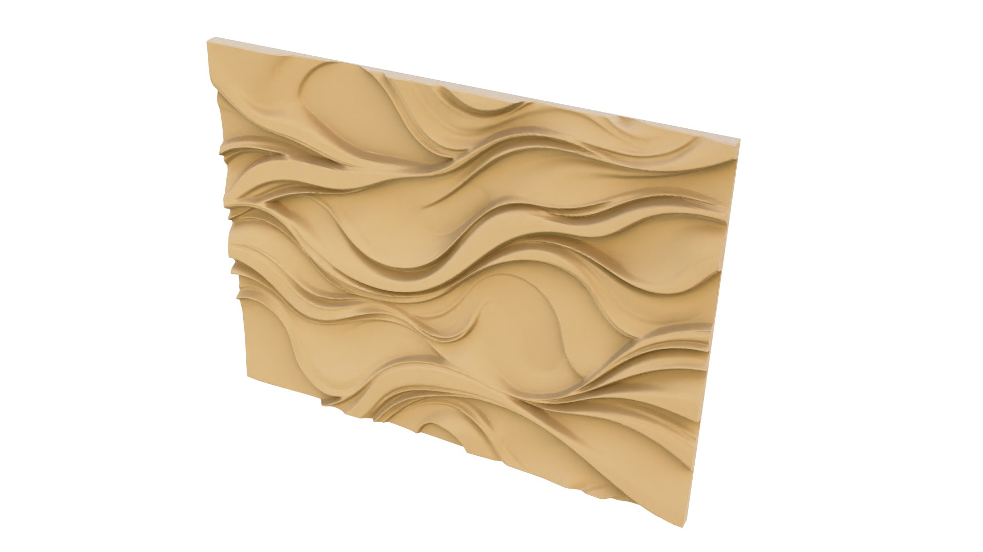 3D Model Modern Panel Wall Decor Set Wall Relief Mural CNC 81 ...