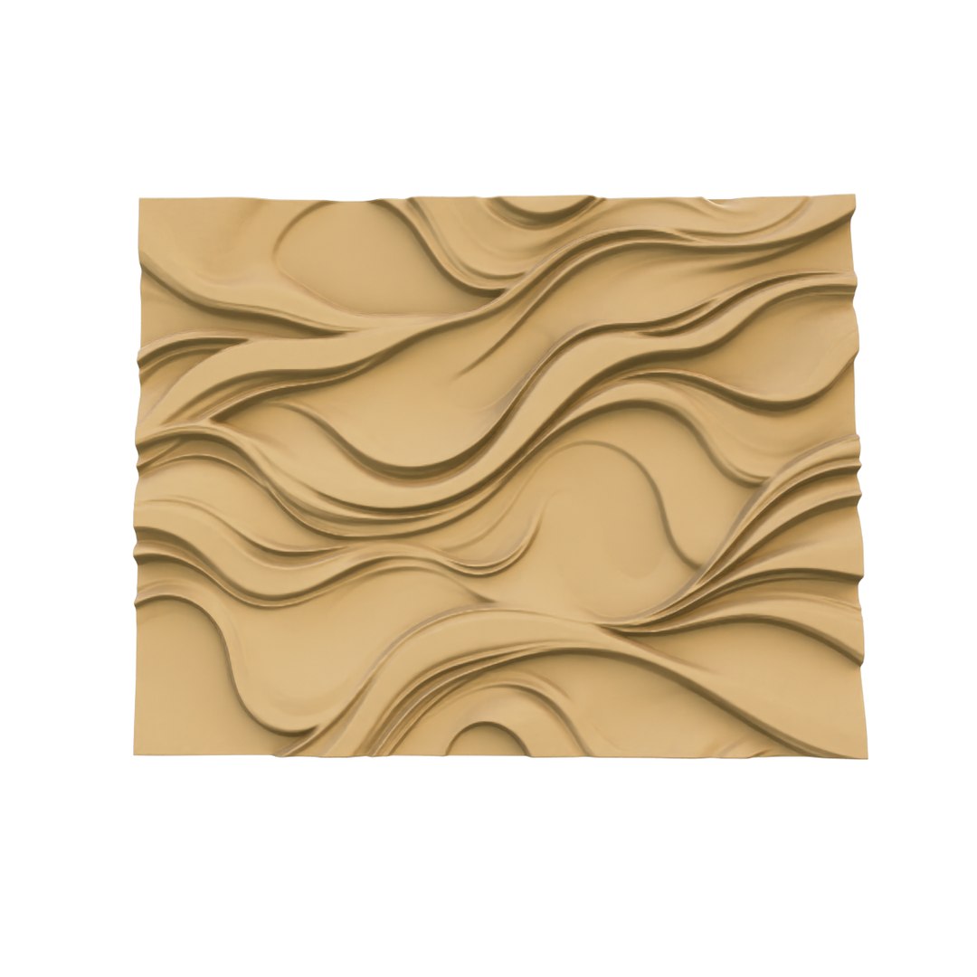 3D Model Modern Panel Wall Decor Set Wall Relief Mural CNC 81 ...