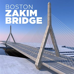 zakim bridge boston model