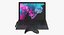 3D realistic microsoft surface pro