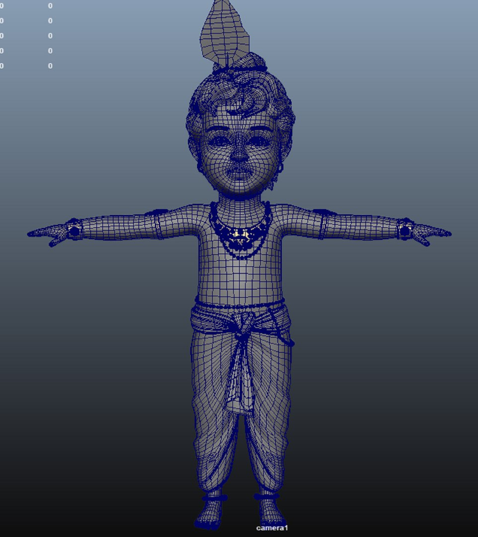 Little Krishna - The Charm Of Gokul Model - TurboSquid 2025227