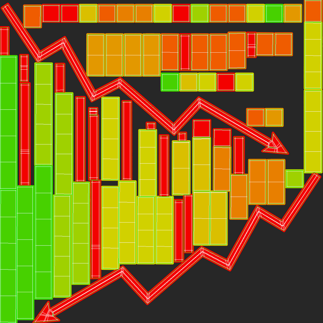 broken-graph-model-turbosquid-1703729