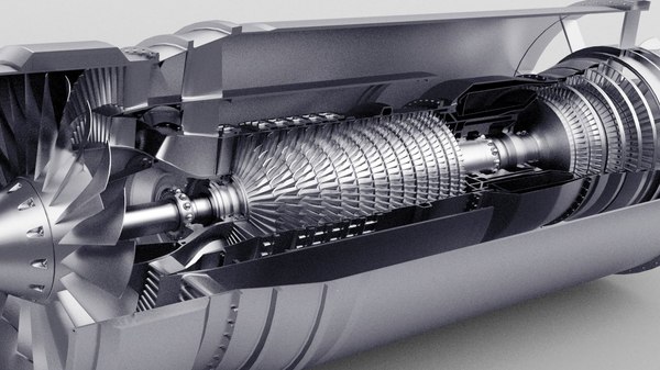 Low Poly Jet Engine 3D Models for Download | TurboSquid