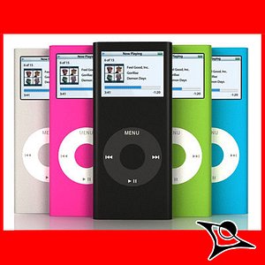 3d ipod nano model