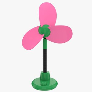 electric hand fan 3d obj