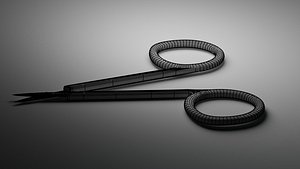 3D stevens scissors model