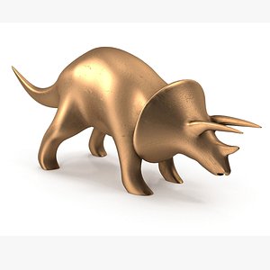 Dinosaurs Triceratops PBR 3D model