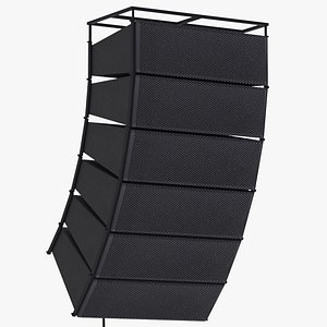 Speaker Line Array C 3D model