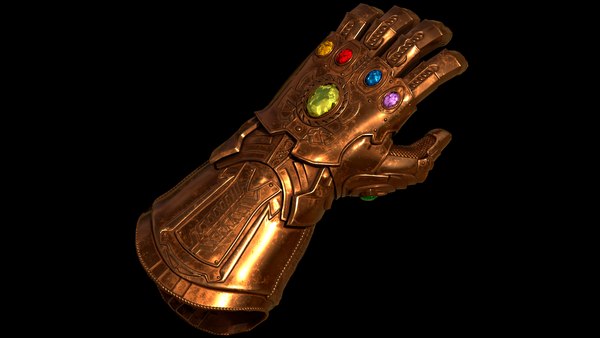 3D Модель Перчатка Бесконечности Marvel Universe - TurboSquid 1442586