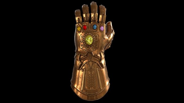 3D Модель Перчатка Бесконечности Marvel Universe - TurboSquid 1442586