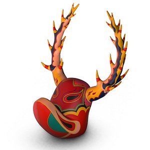 Dominican Celebration Mask - Colorful