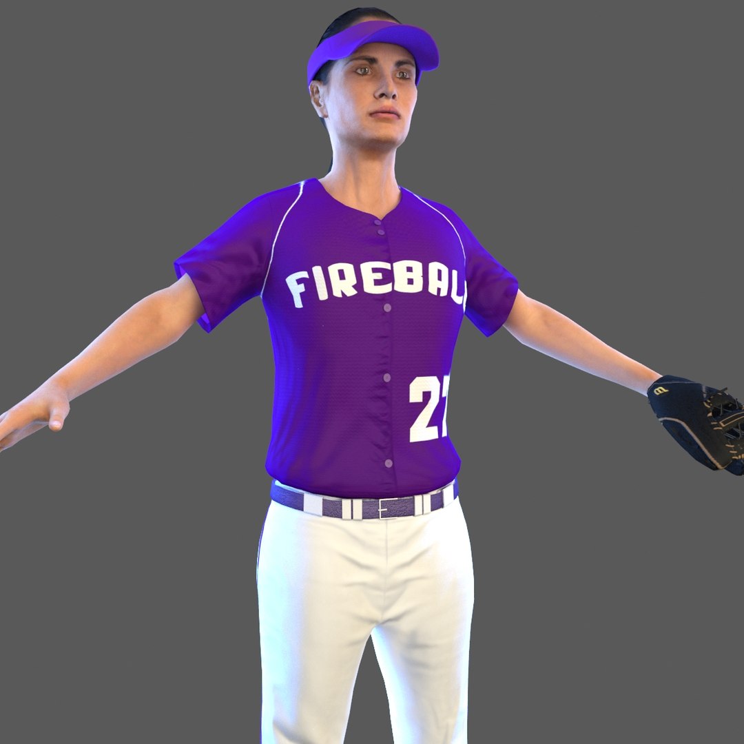 Softball Ball 3D Model - TurboSquid 1470960