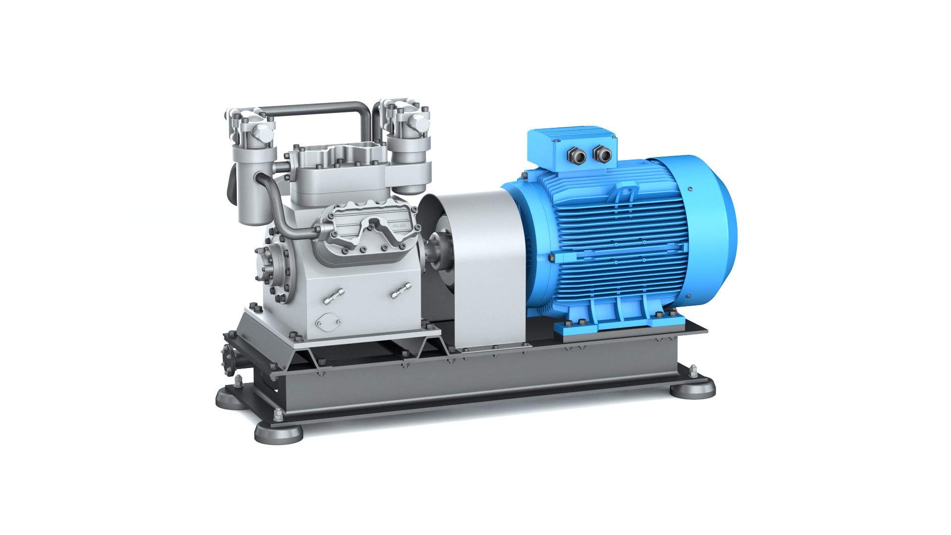 Gas Compressor 3D Model - TurboSquid 2181498