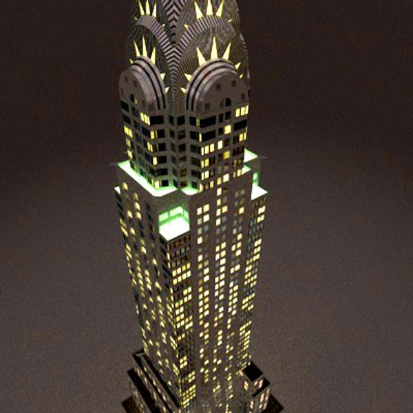 chrysler building 3d model