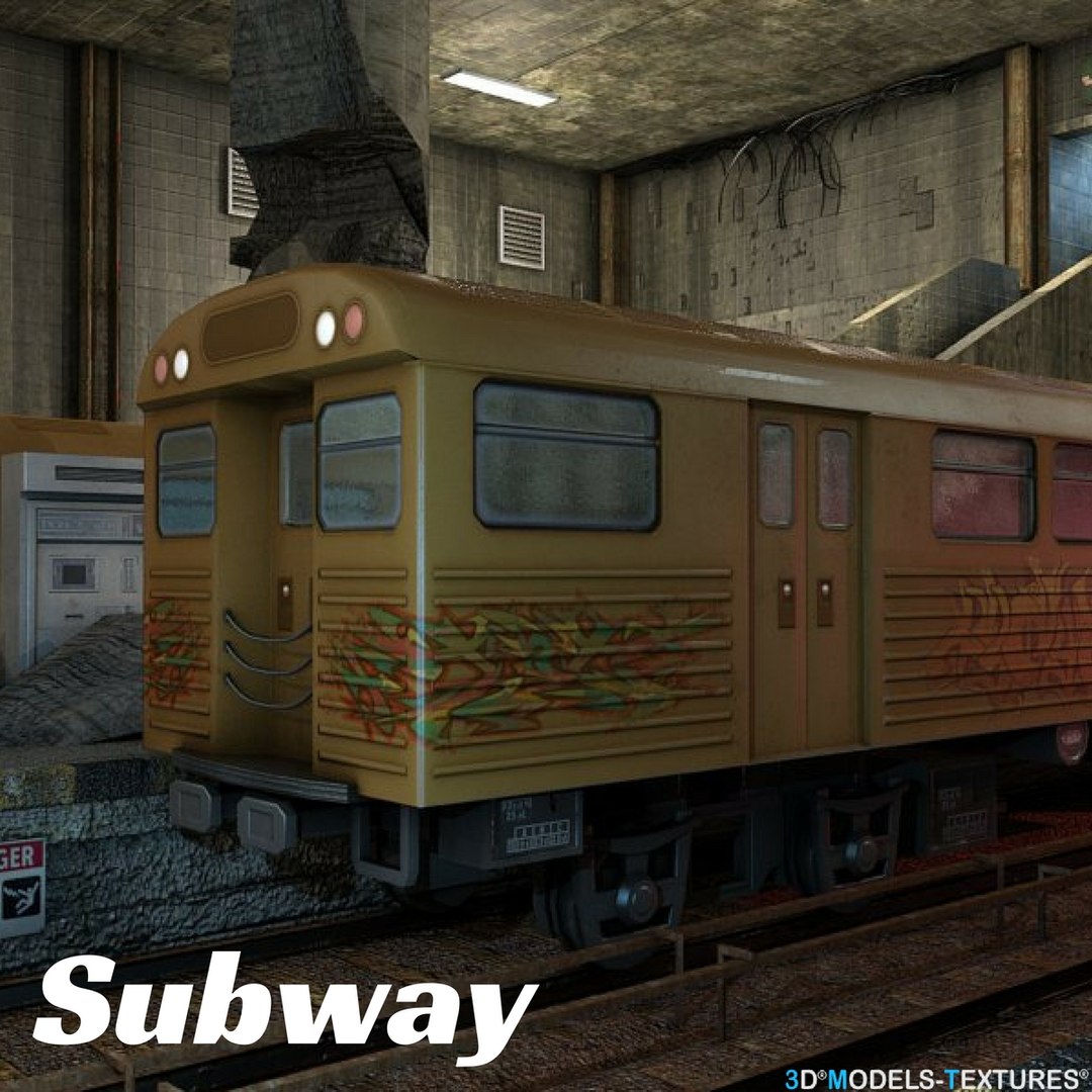 3D Subway Model - TurboSquid 1211446