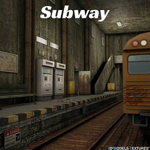 3D subway model