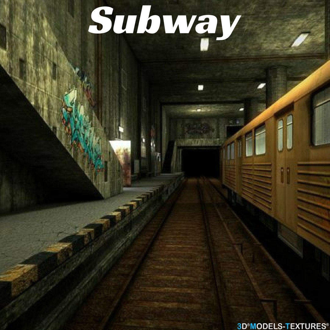 3D Subway Model - TurboSquid 1211446