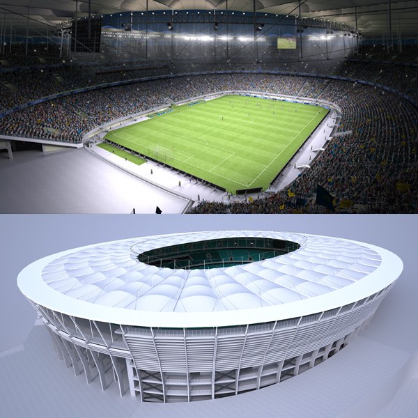 Soccer Stadium 3D Models for Download TurboSquid
