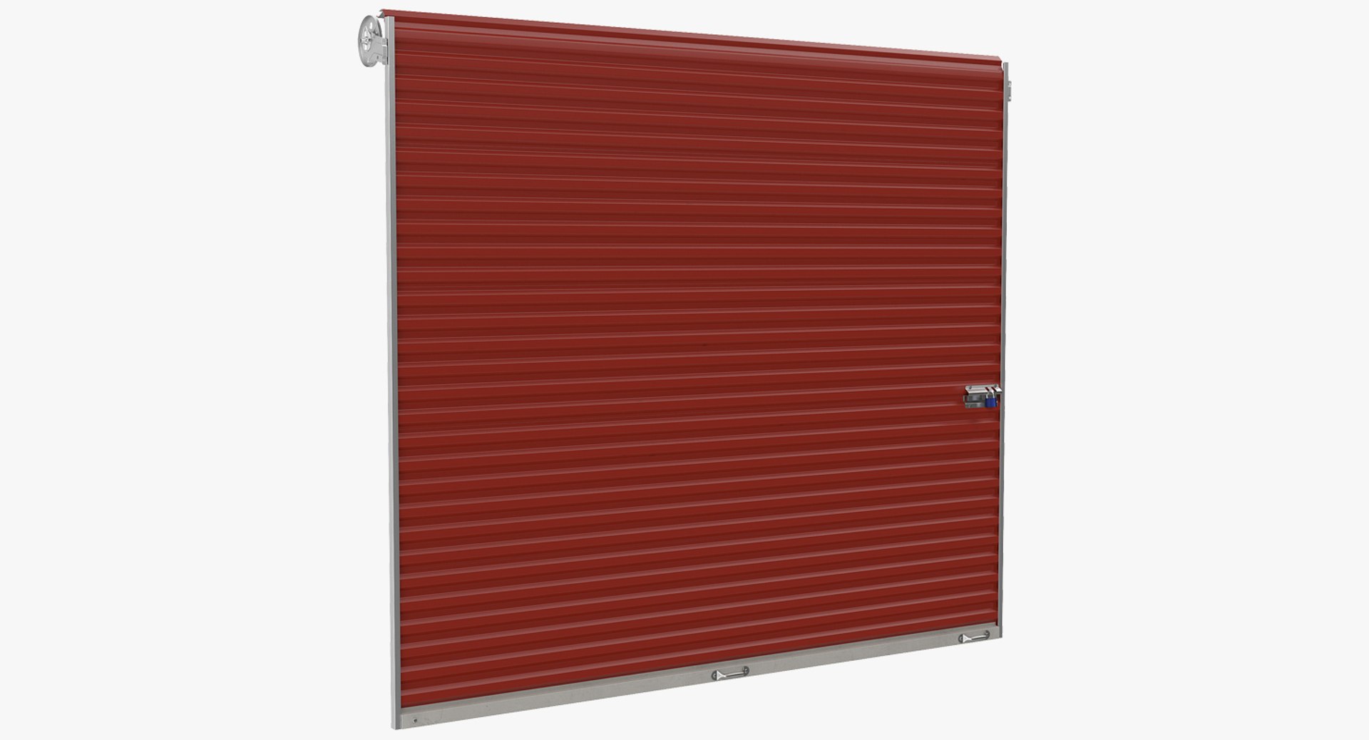 Roll Up Door 3D model preview