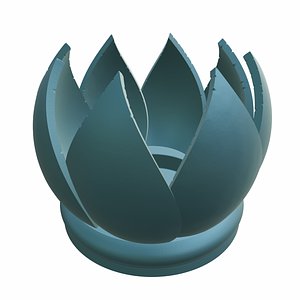 Flower Tea Light Holder 2