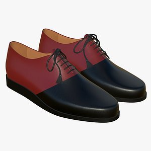 Leather Lace Up Shoes V7