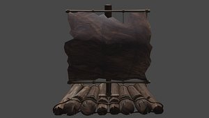 3D sailing raft