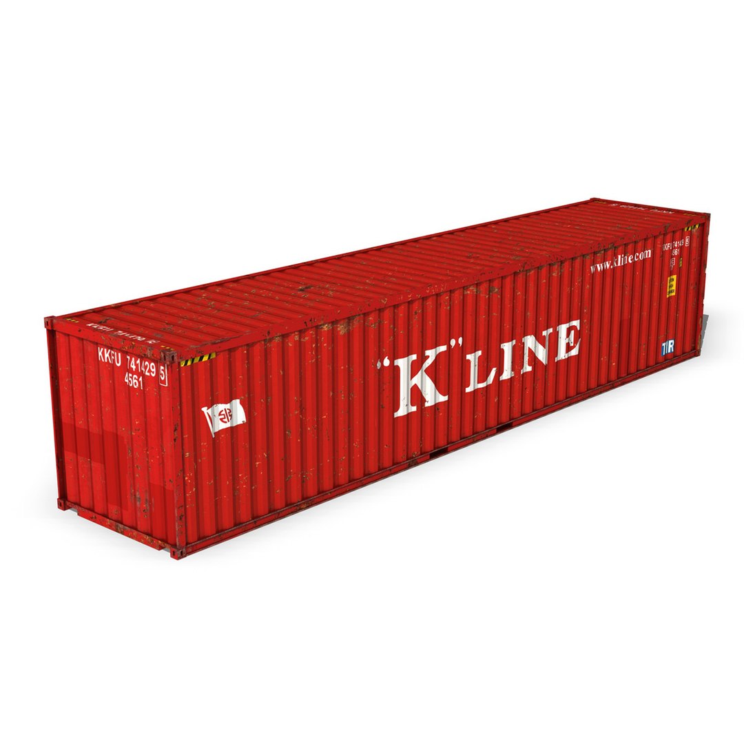 3d model of 40ft shipping container k https://p.turbosquid.com/ts-thumb/Dx/OTFbLX/4UI2aq3J/kline05/jpg/1452940610/1920x1080/fit_q87/e9f95abbf38051cff49be014986df0d6b71da2a4/kline05.jpg