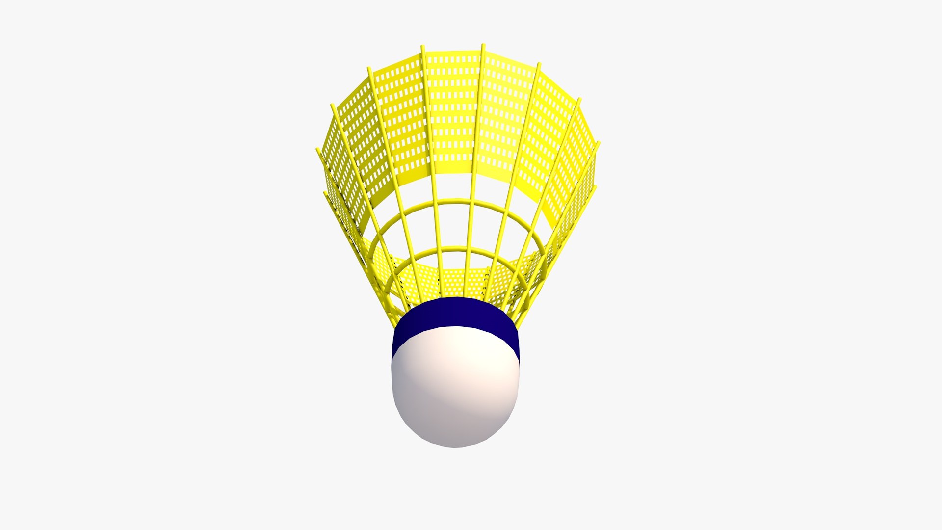 3D Badminton Birdie Model TurboSquid 1808493