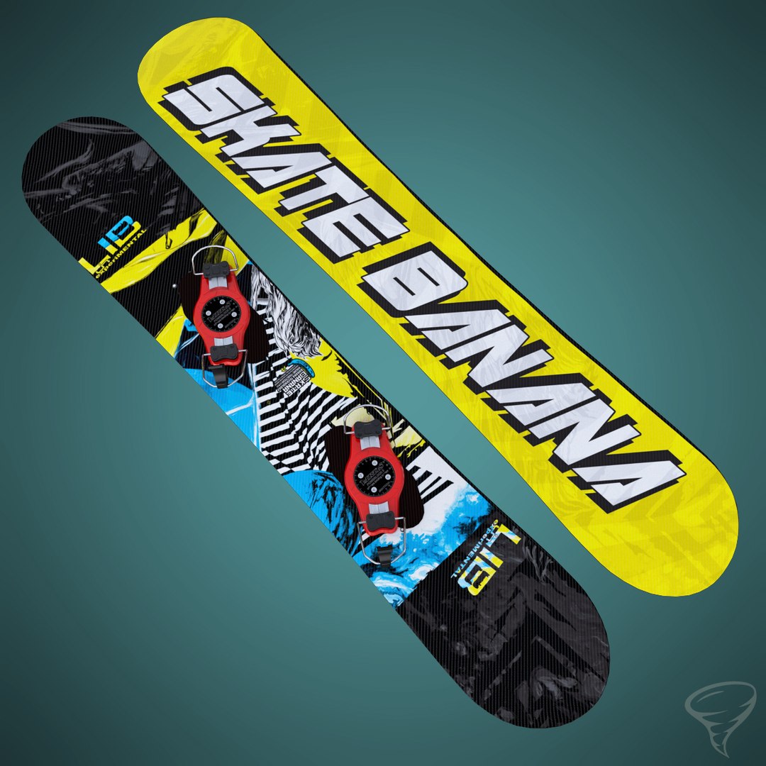 3d max snowboard olympic