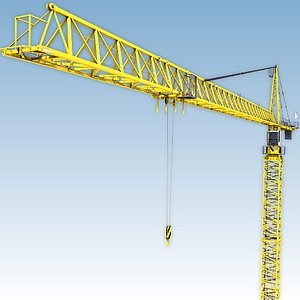 tower crane 3d model