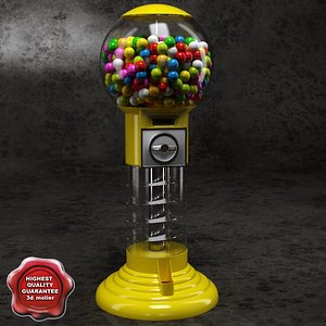 3d gumball machine v2