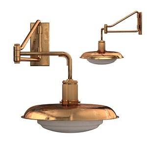 3D OSCAR SCONCE METAL SHADE model