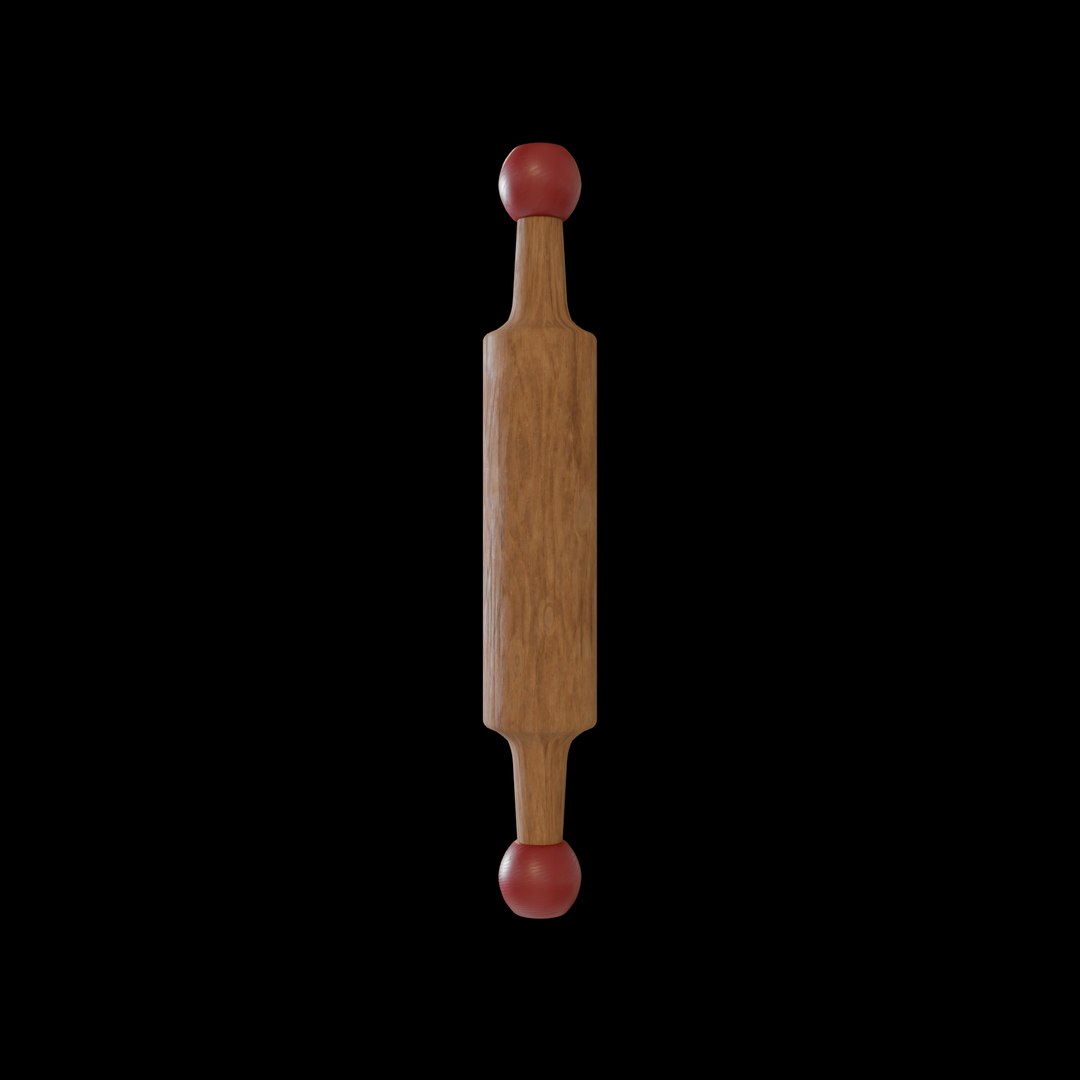 A retro wooden kitchen rolling pin 3D model https://p.turbosquid.com/ts-thumb/Dx/Zia8eR/tx/rolling_pin_1/jpg/1791979254/1920x1080/fit_q87/c7f33ea9320aa60c43d9604e7bb5ac844d8685bc/rolling_pin_1.jpg