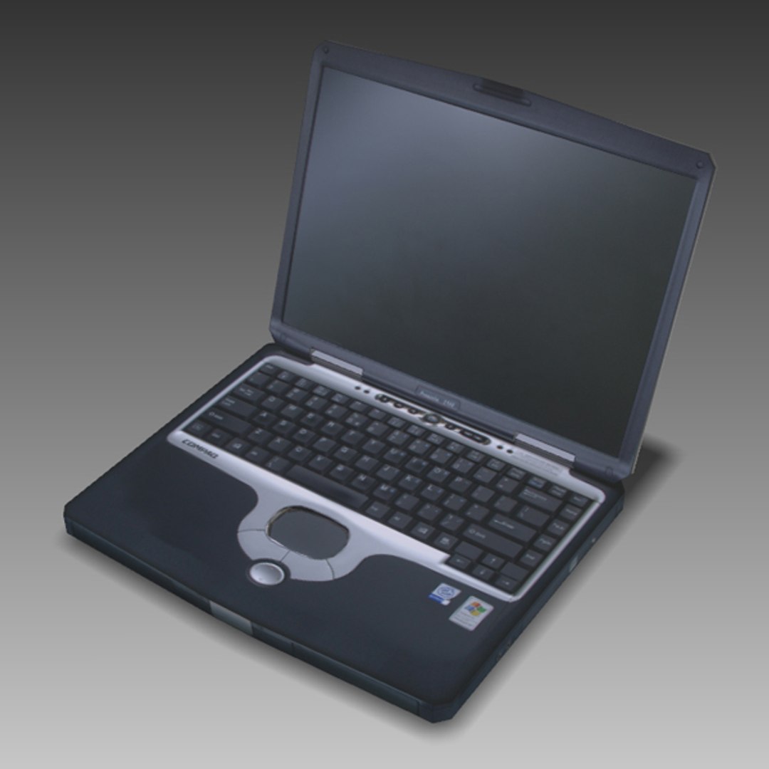 Notebook Compaq 3d Model