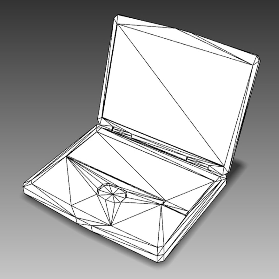 Notebook Compaq 3d Model