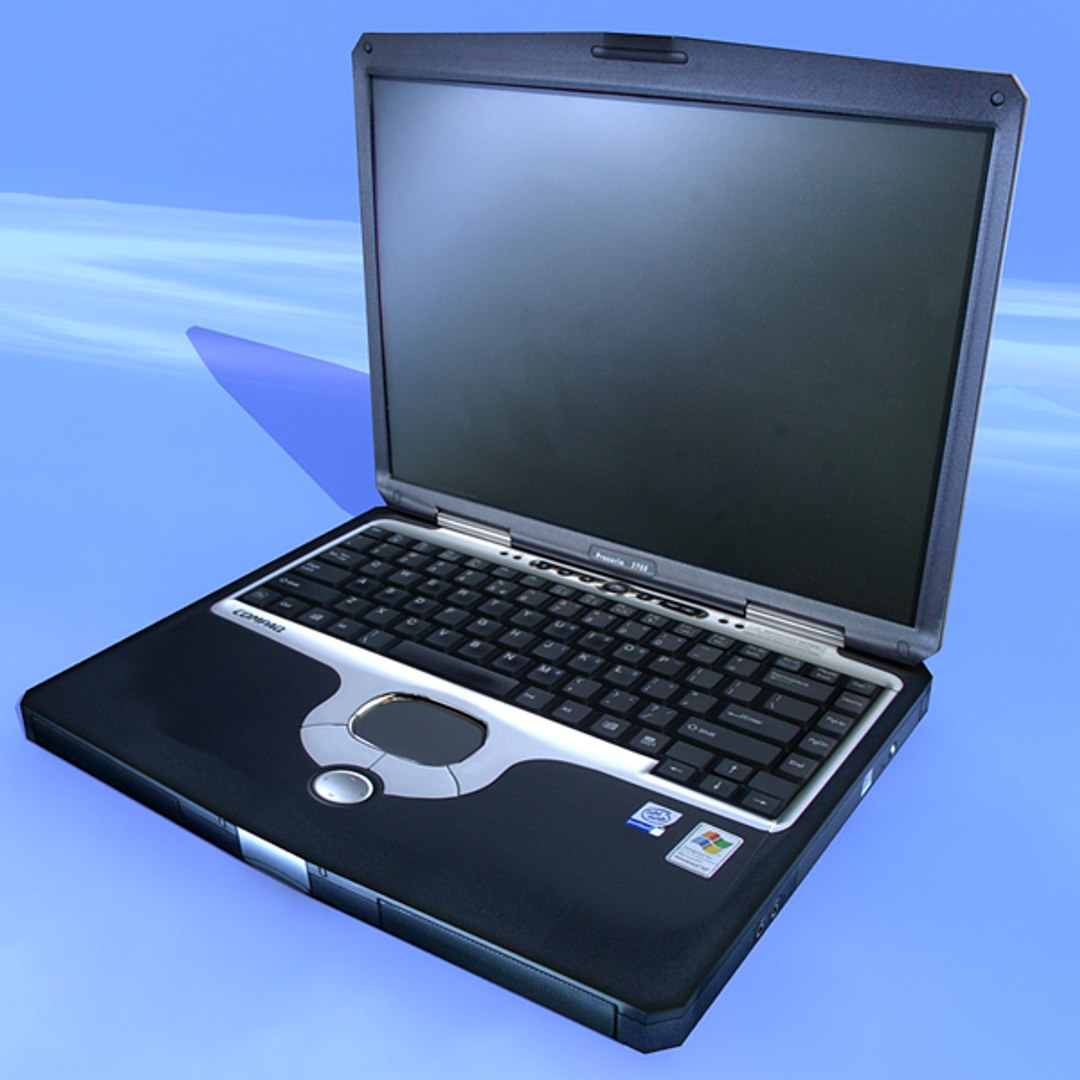 Notebook Compaq 3d Model