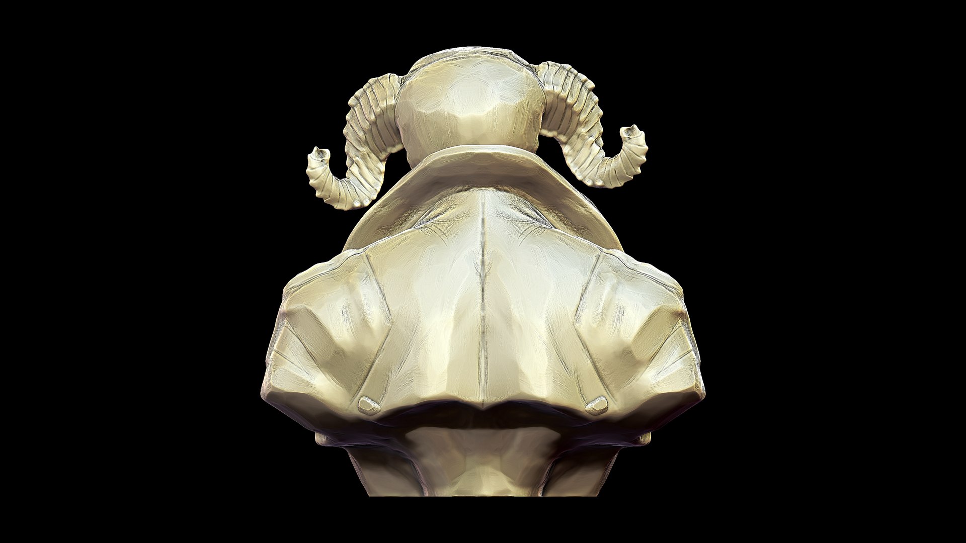 The Ram Character Bust Model - TurboSquid 2273582